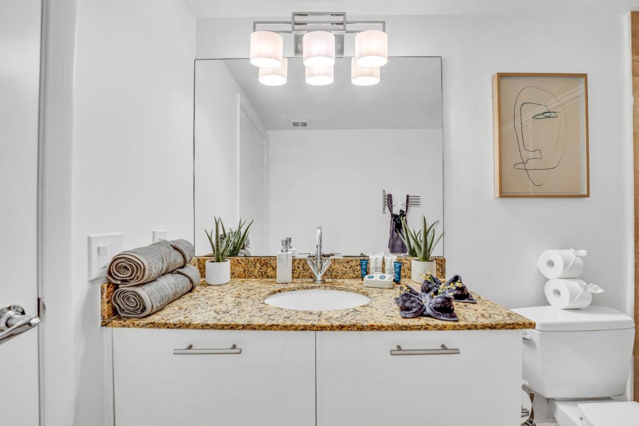 マイアミ Modern 2 Story Loft 2Br With Breathtaking Viewsヴィラ エクステリア 写真
