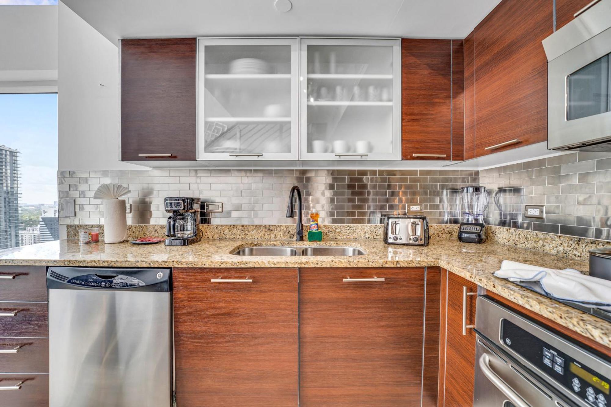 マイアミ Modern 2 Story Loft 2Br With Breathtaking Viewsヴィラ エクステリア 写真